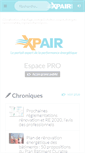 Mobile Screenshot of annuaire.xpair.com